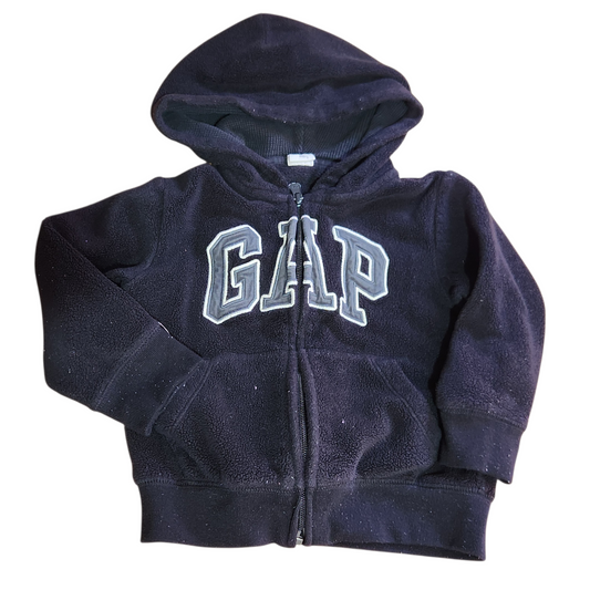GAP | קפוצ'ון פליז יוניסקס עם רוכסן גיל 3 | מעט גולגולים