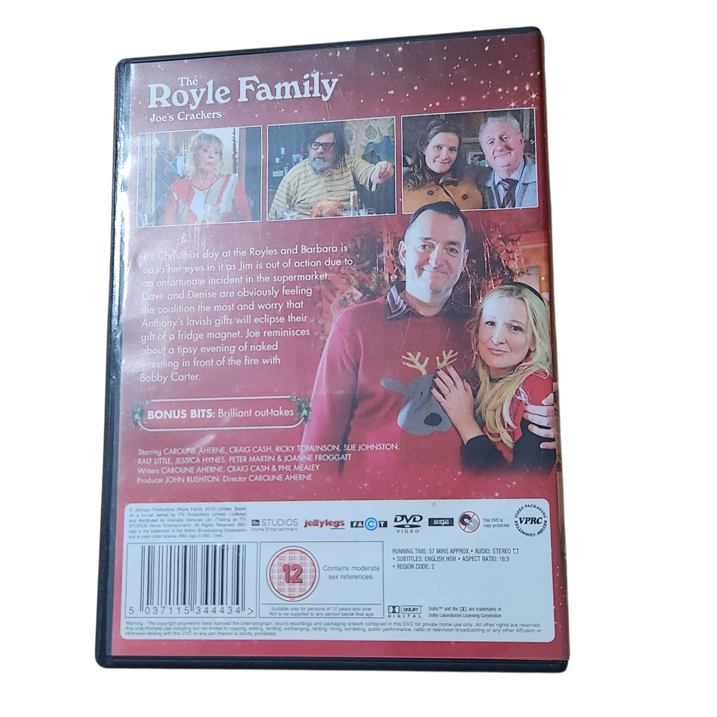 DVD The Royle Family – Joe’s Crackers | ספיישל כריסמס של The Royle Family | אספנות