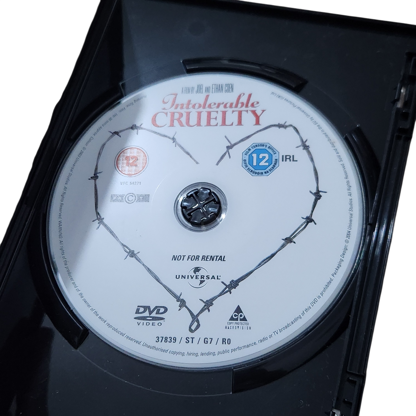 DVD Intolerable Cruelty | אכזריות בלתי נסבלת – ג'ורג' קלוני