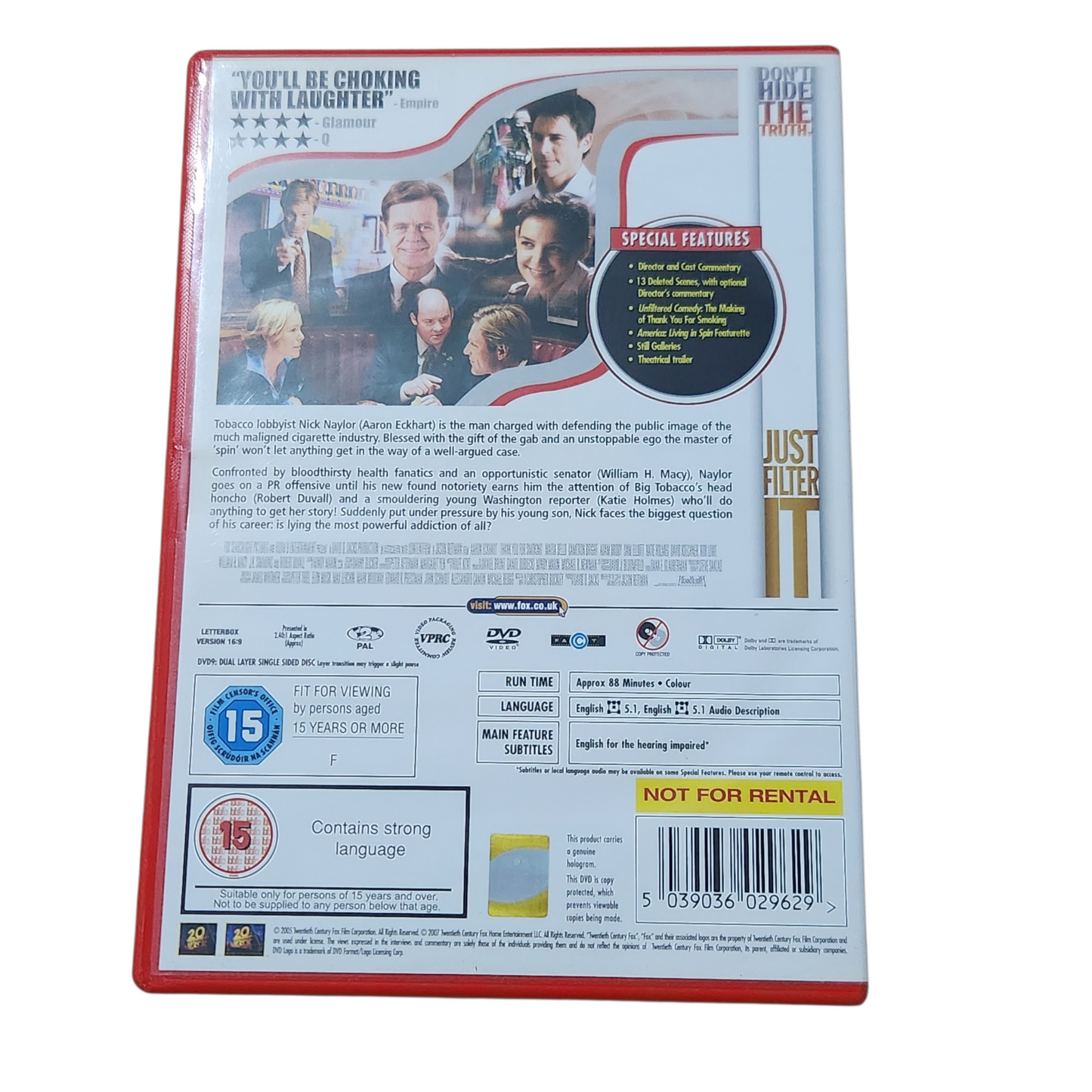 Thank You for Smoking | DVD