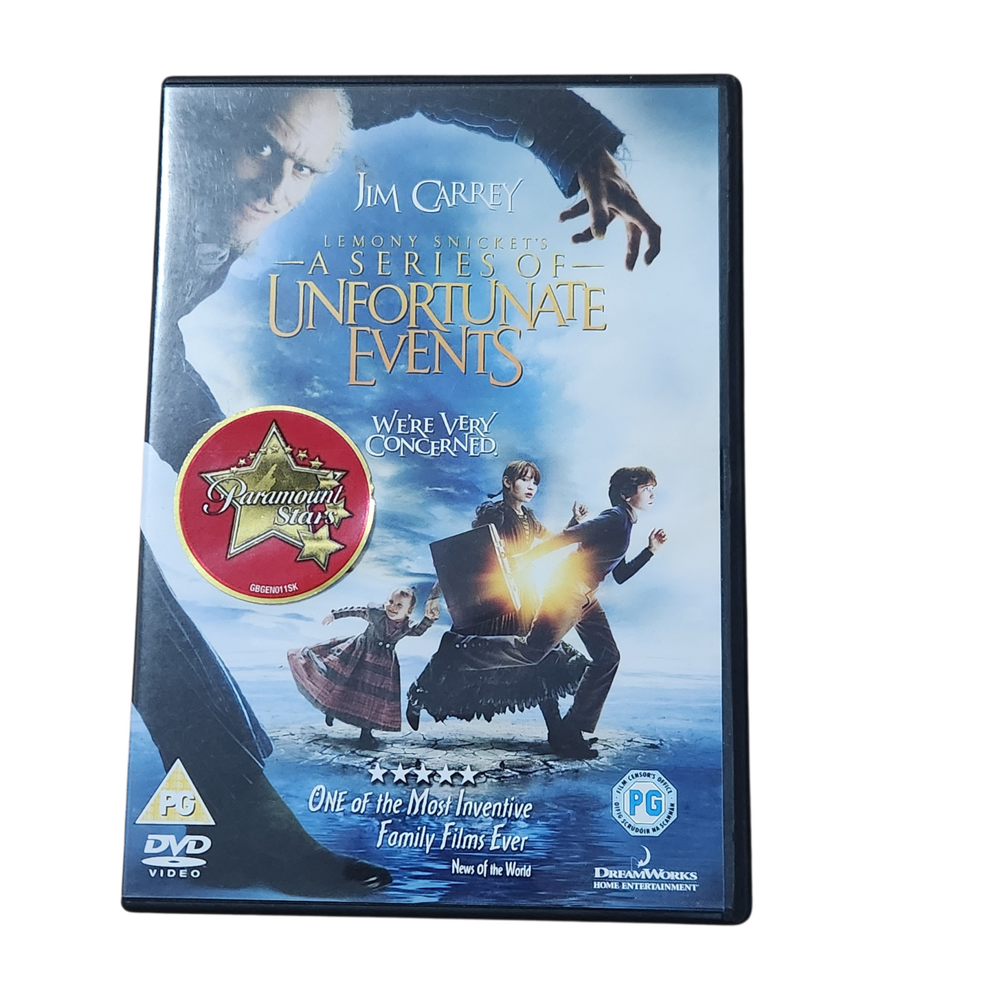 סדרת הצרות של למוני סניקט – DVD (Jim Carrey)