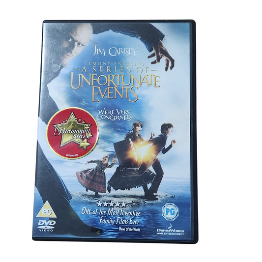 סדרת הצרות של למוני סניקט – DVD (Jim Carrey)