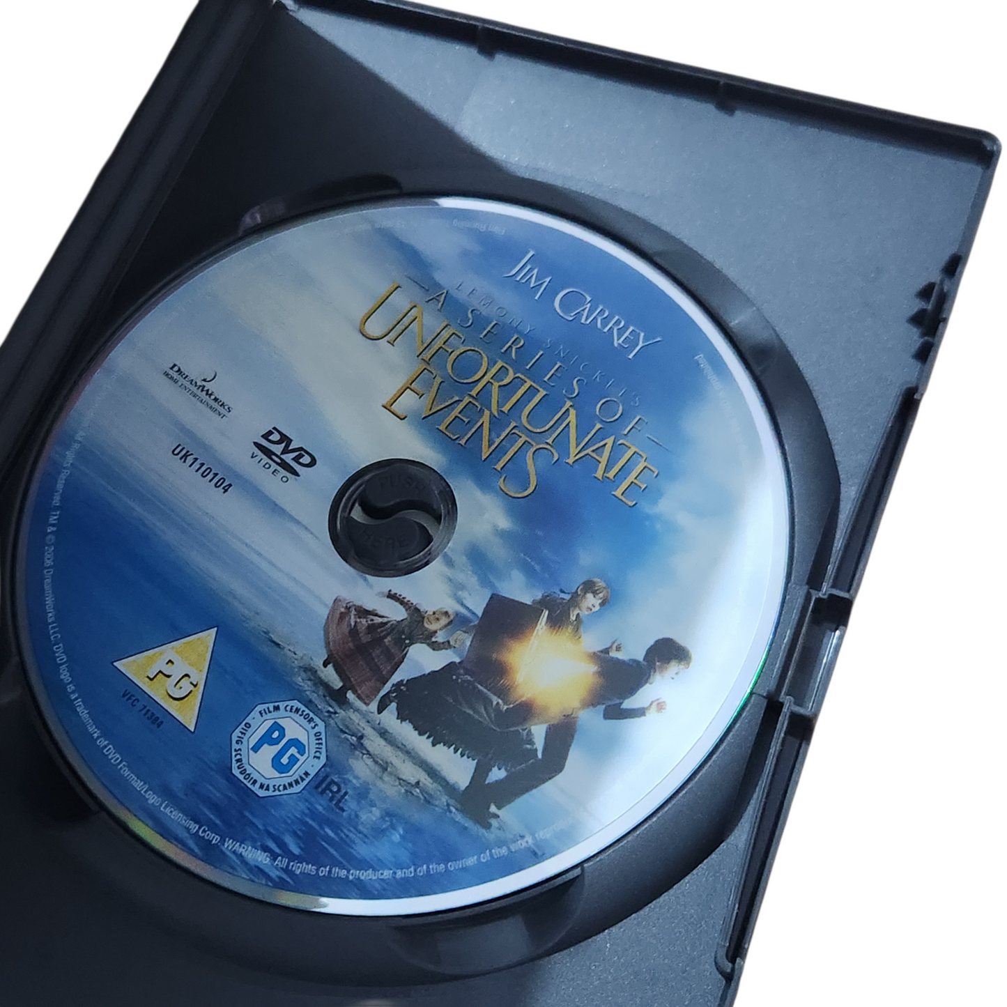 סדרת הצרות של למוני סניקט – DVD (Jim Carrey)