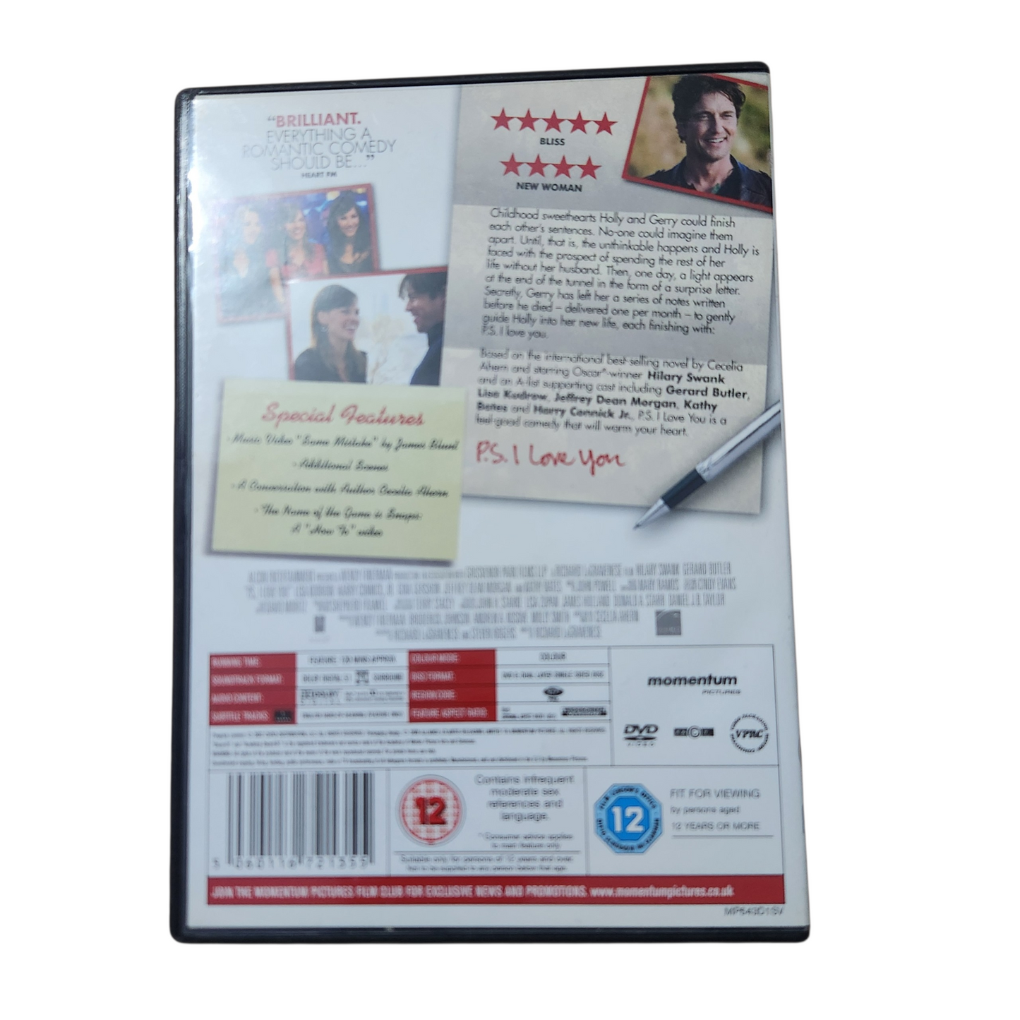 P.S. I Love You – DVD (סרט רומנטי מרגש)