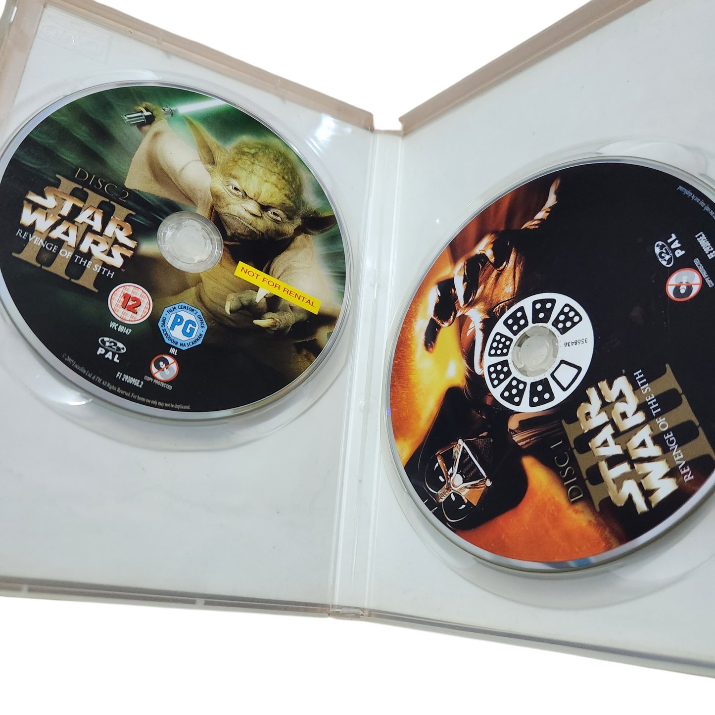 Star Wars Episode III: Revenge of the Sith – DVD (מלחמת הכוכבים 3)