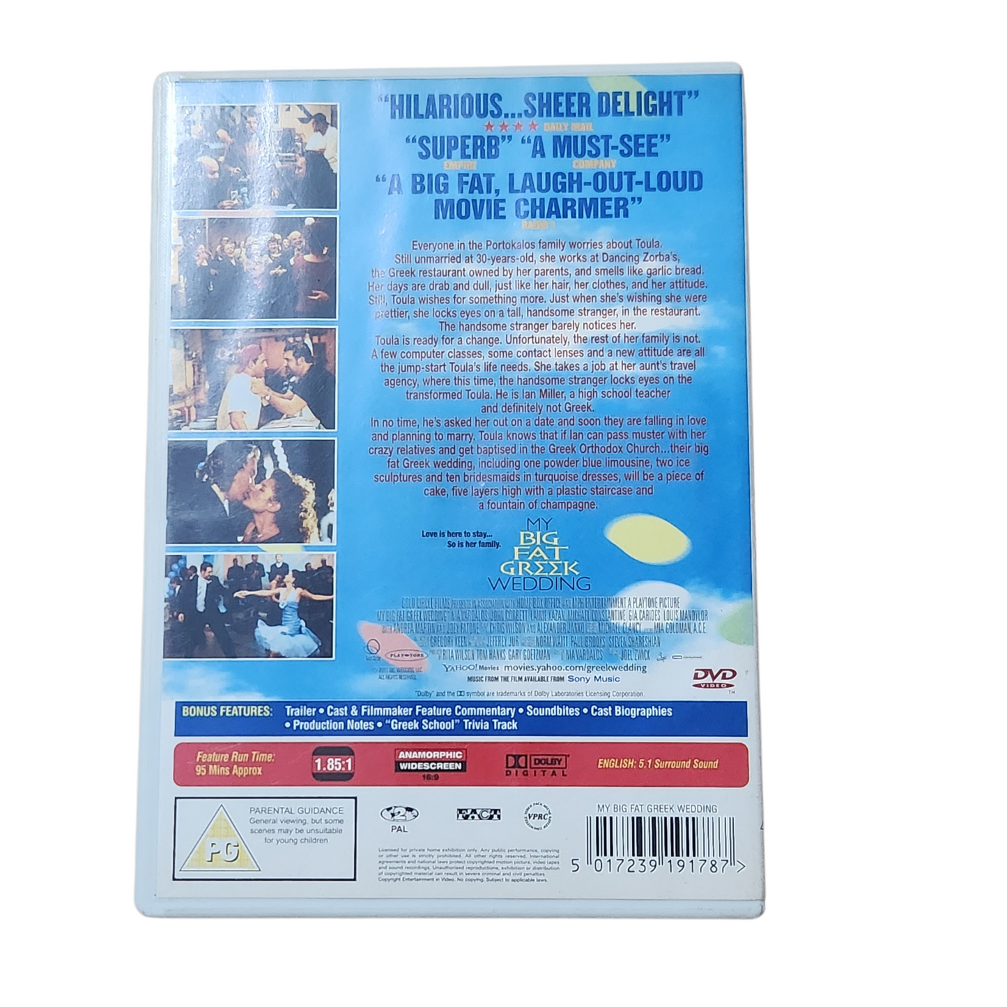 My Big Fat Greek Wedding – DVD קומדיה רומנטית