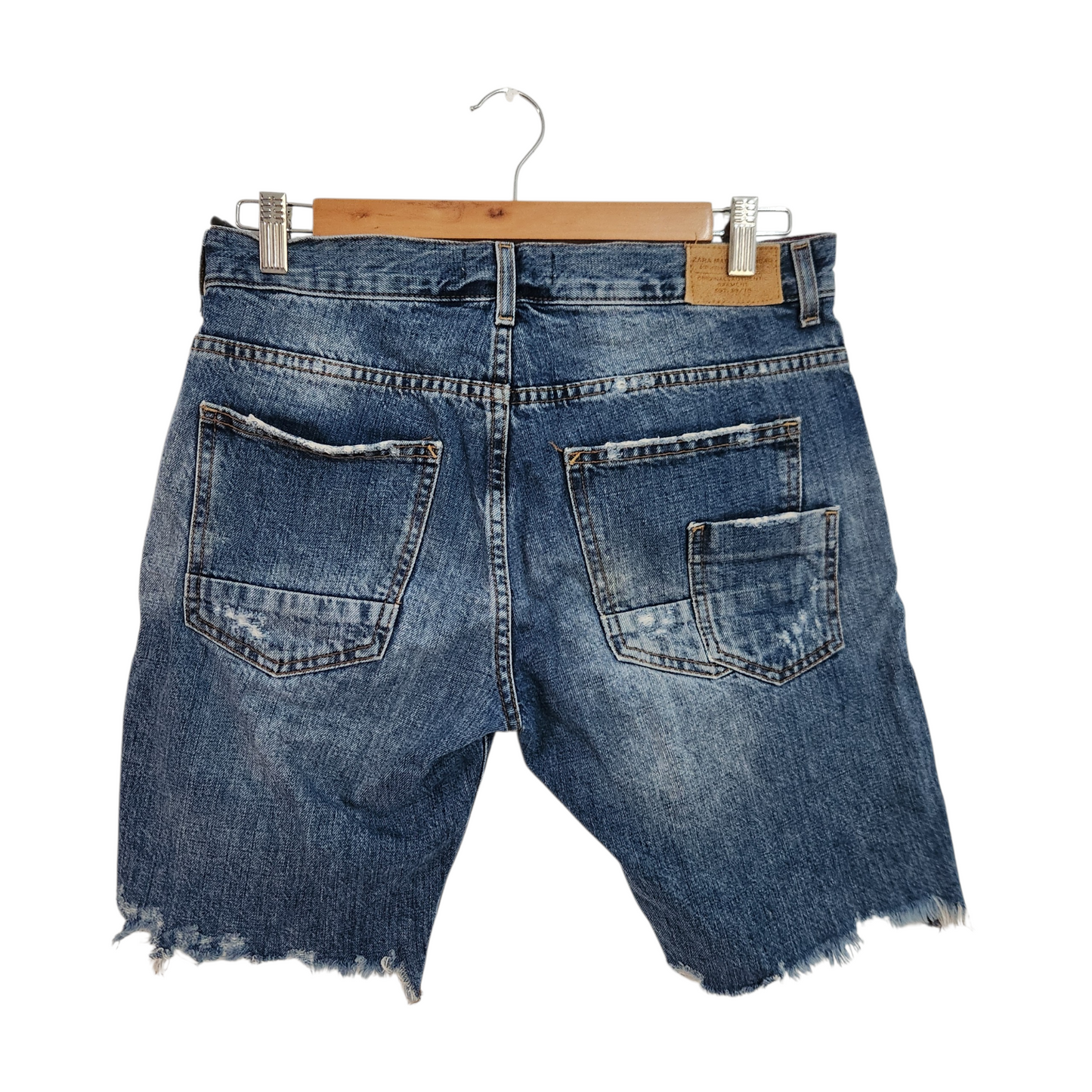 ZARA MAN | ברמודת ג'ינס לגבר מידה US30