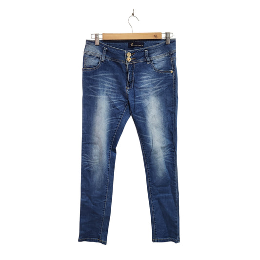 ROSE JEANS | ג׳ינס סקיני כחול לאישה מידה US30 | EUR40 L