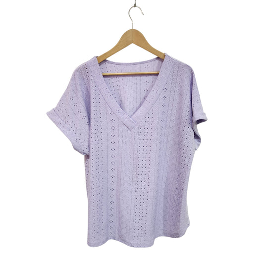 SHEIN | חולצה קצרה לאישה מידה XXXL