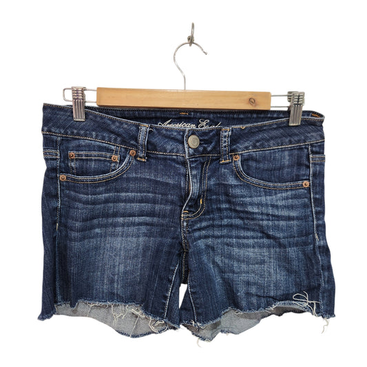 AMERICAN EAGLE | ג'ינס קצר לאישה מידה 6 | 36/38 S/M