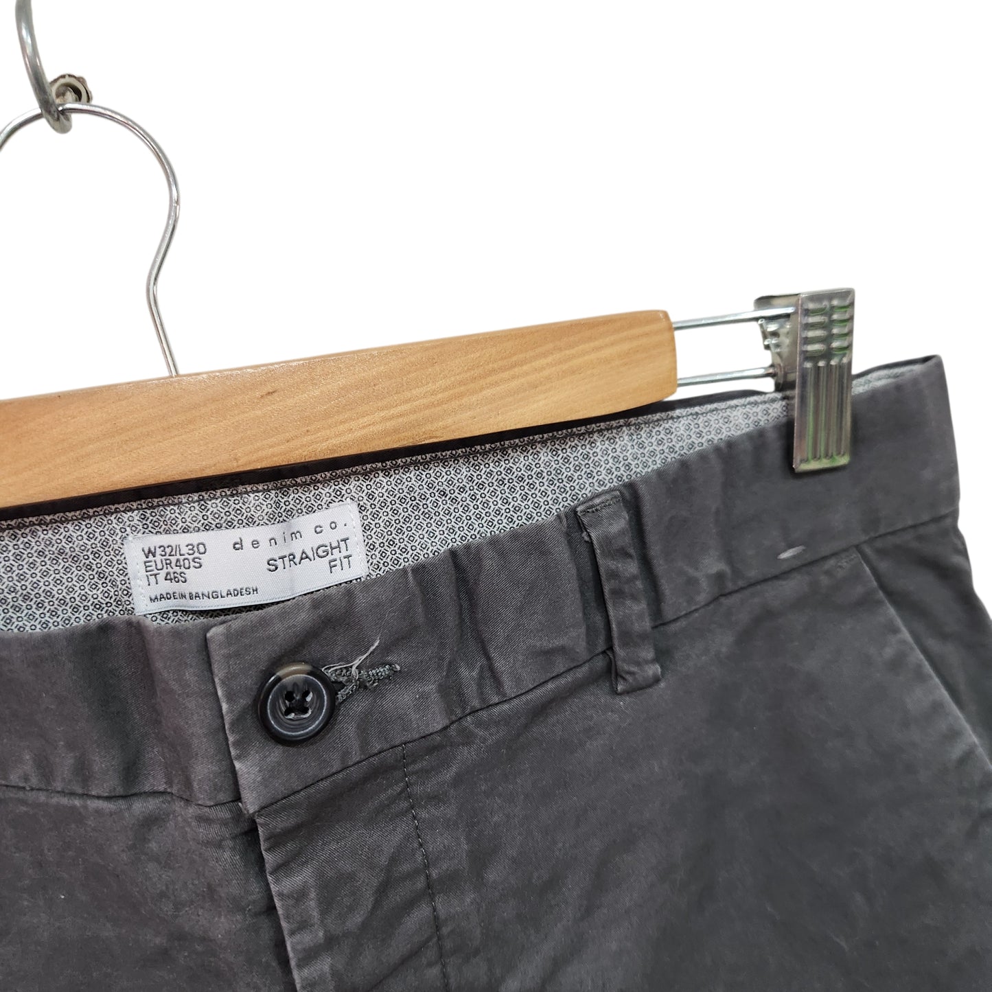 DENIM CO. | מכנסיים ארוכים לגבר מידה W32|L30 | EUR40
