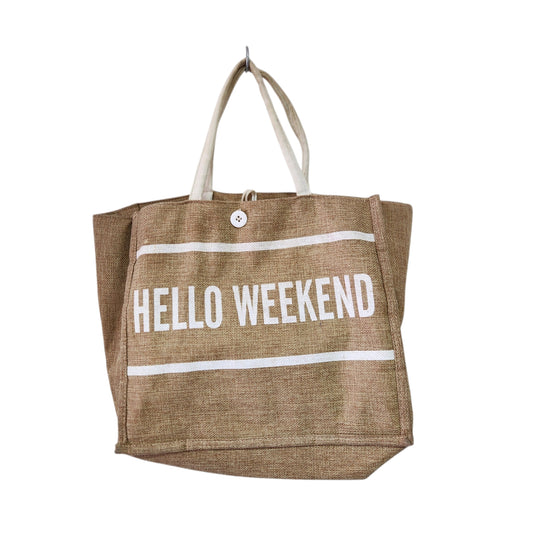 HELLO WEEKEND | תיק חוף