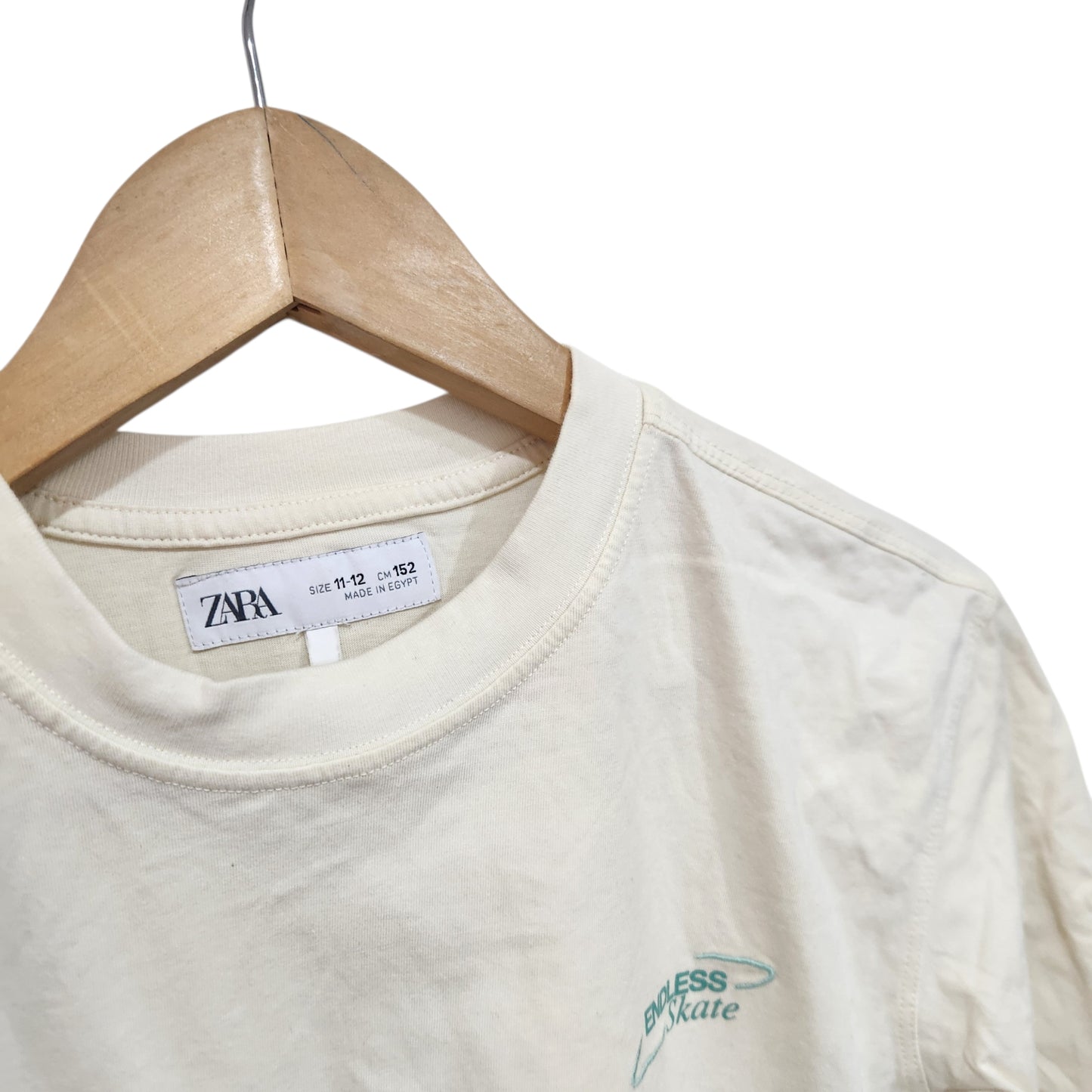 ZARA | חולצה קצרה לילדים גיל 11-12