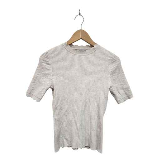 H&M | חולצה קצרה לאישה מידה M | מעט גולגולים