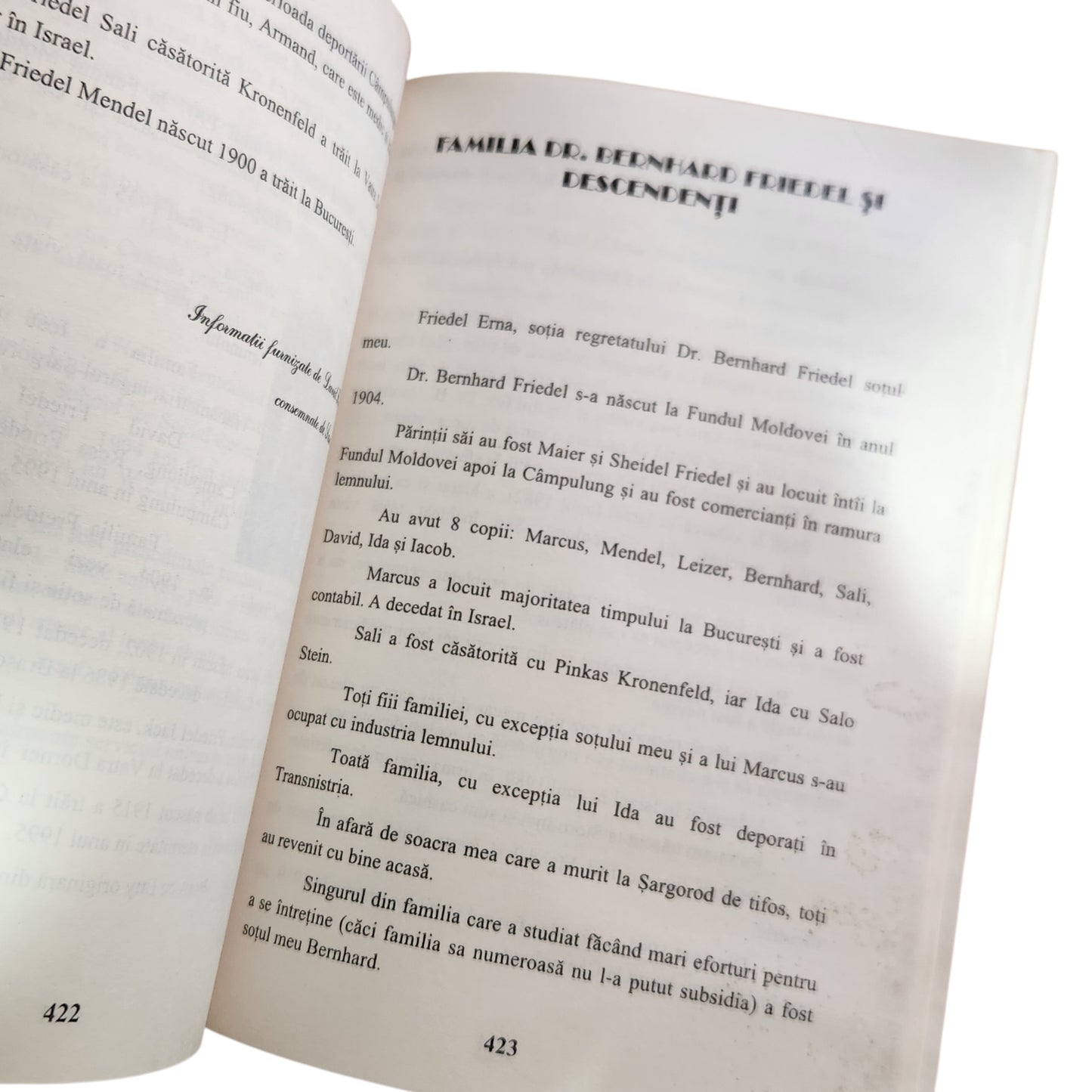 Viața și Martiriul Evreilor din Câmpulung-Bucovina | כרך 2 | רומנית