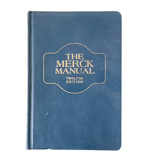 The Merck Manual — Twelfth Edition ספר רפואי קלאסי באנגלית