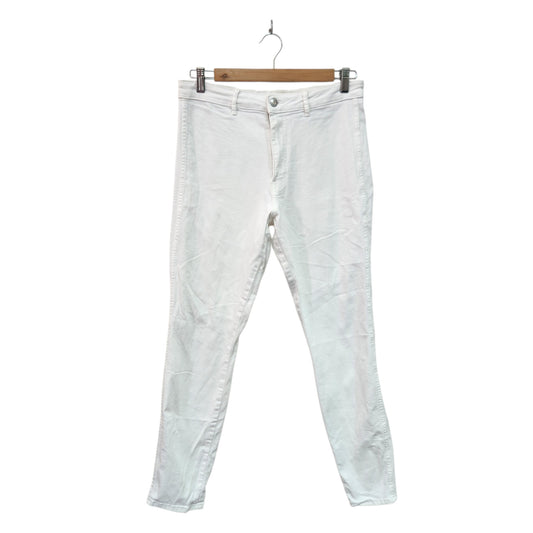 & DENIM | ג'ינס צבע לבן לאישה מידה 40 L