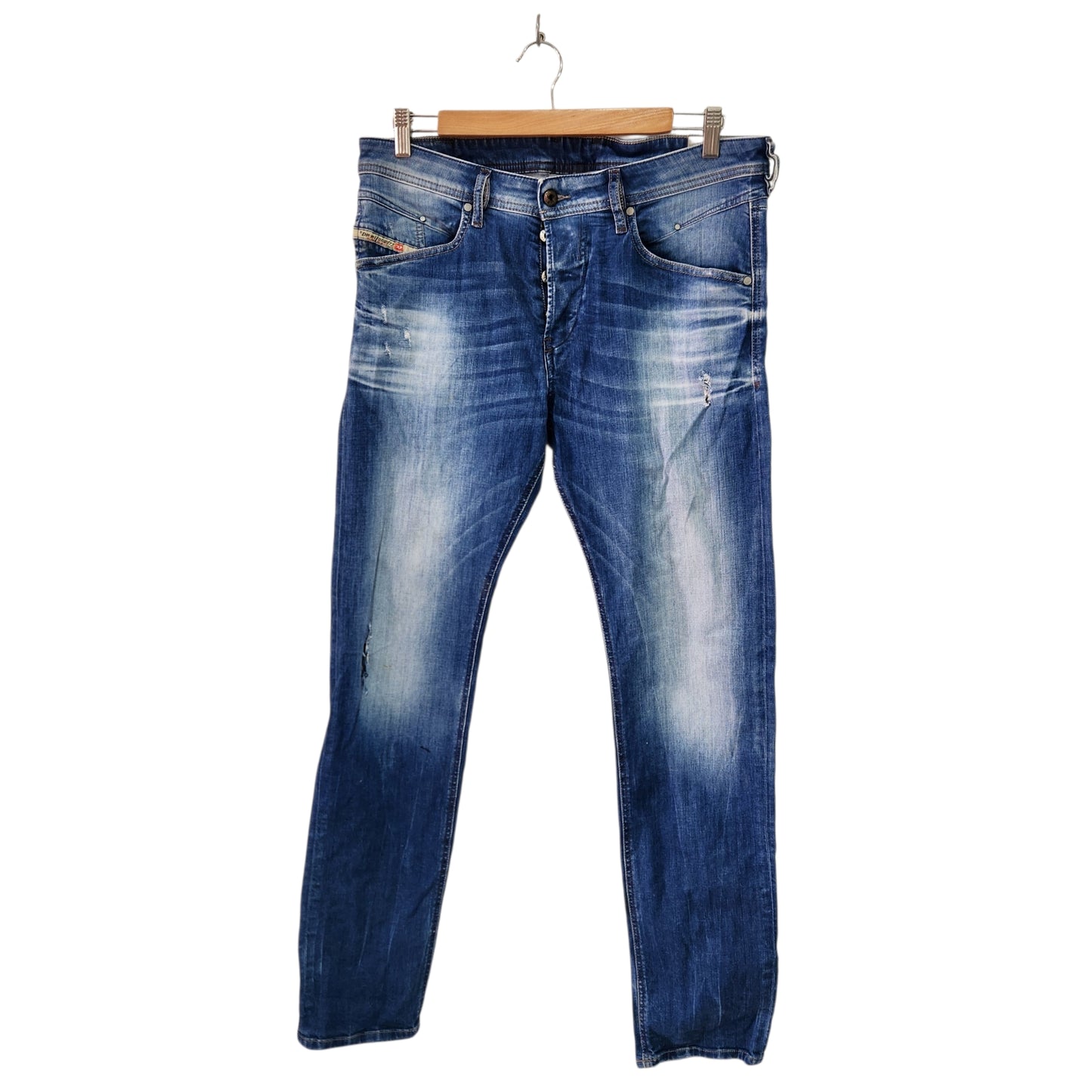 DIESEL | ג'ינס לגבר מידה 33 | BELTHER 0888P STRETCH | W33 L34