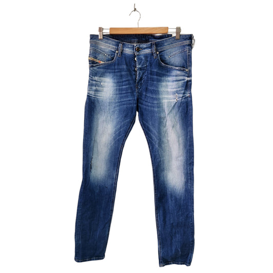 DIESEL | ג'ינס לגבר מידה 33 | BELTHER 0888P STRETCH | W33 L34