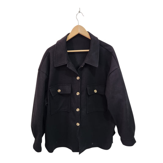 SHEIN | ג'קט מכופתר לאישה מידה XL