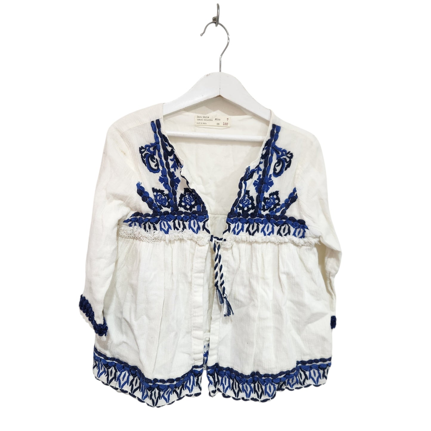 ZARA | שמלה עליונית לילדות גיל 7