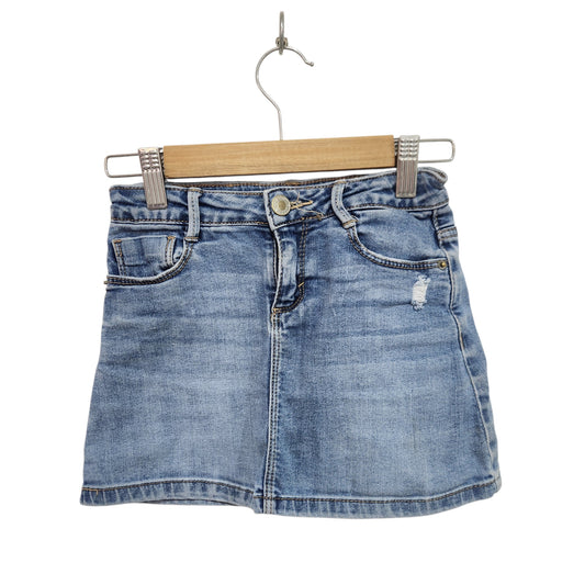 ZARA | חצאית ג'ינס לילדות גיל 6