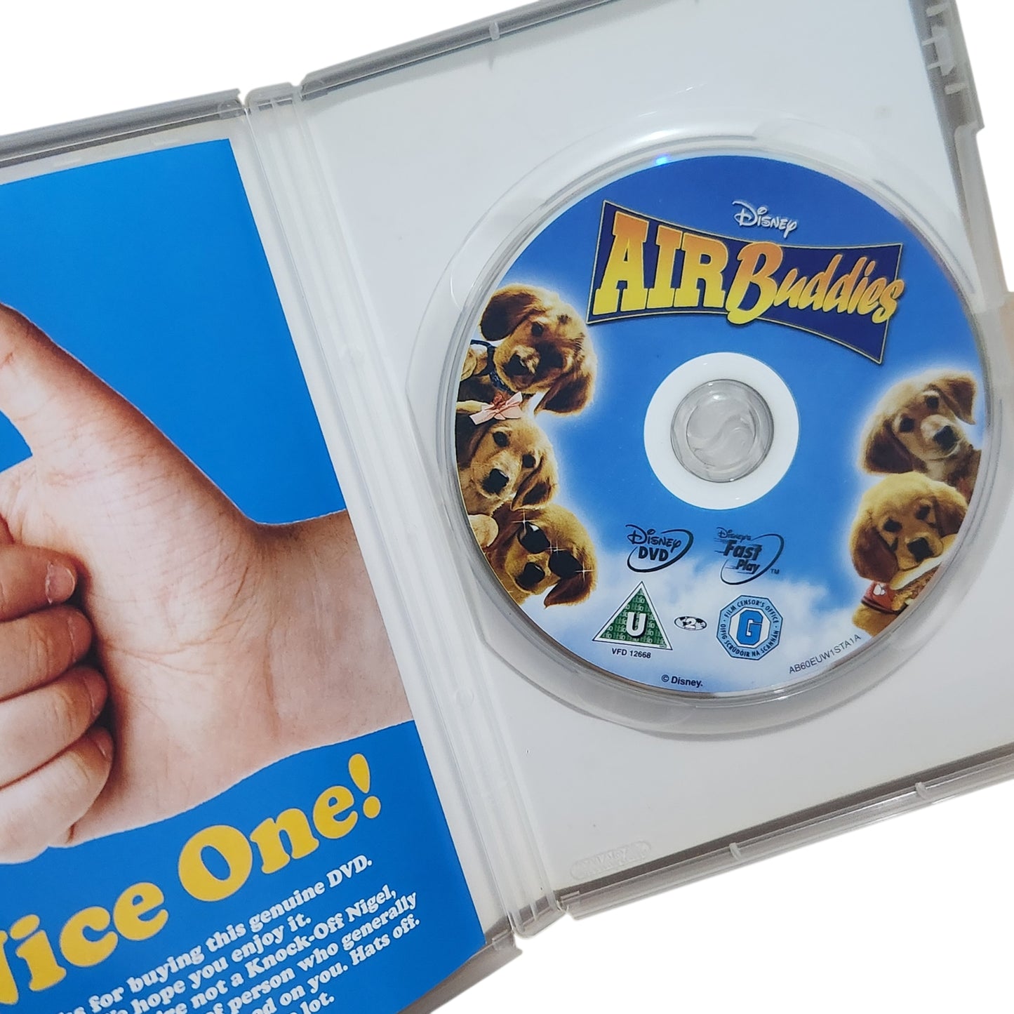 אייר באדיז (Air Buddies) | DVD מקורי של דיסני