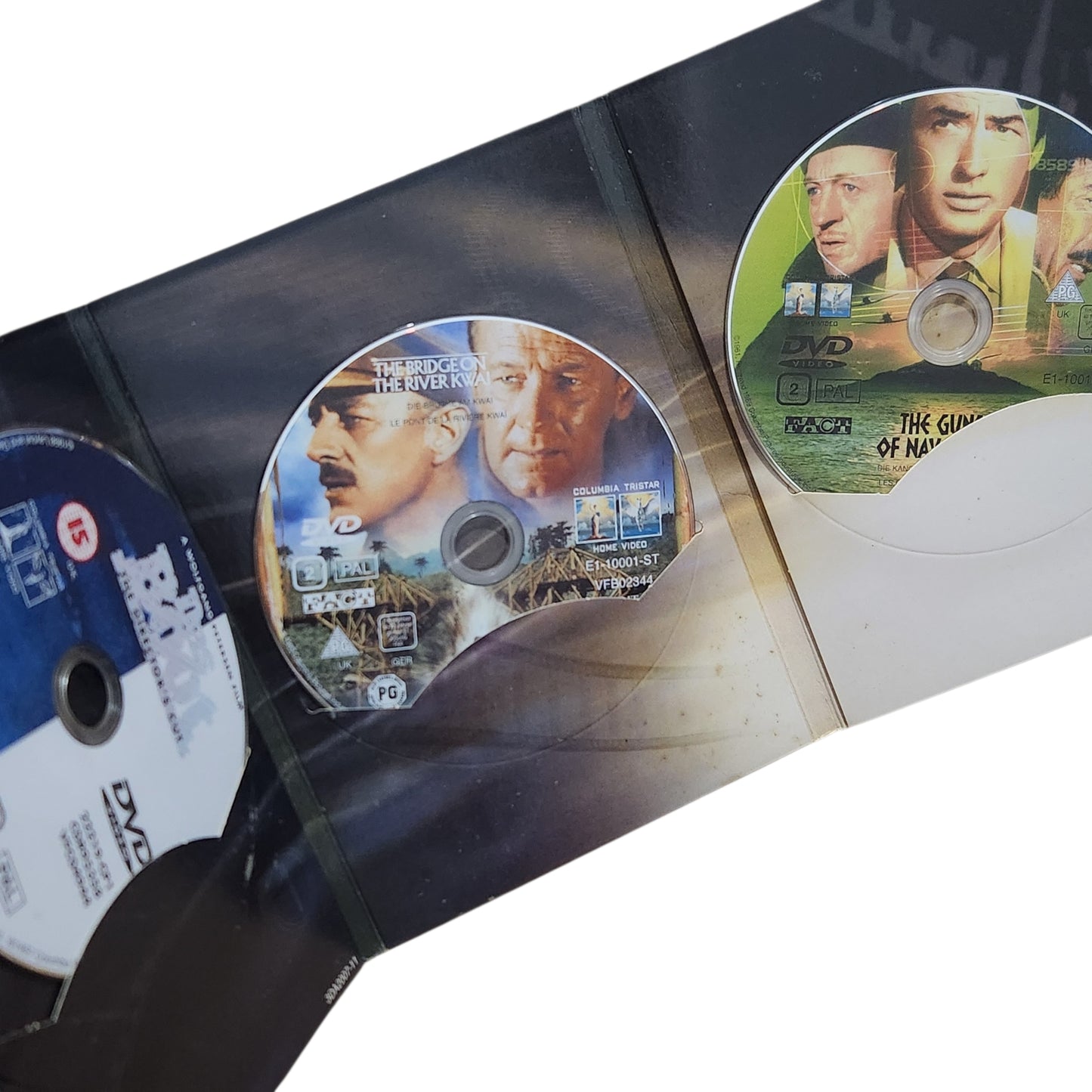 מארז DVD סרטי מלחמה וקלאסיקות קולנוע | The Bridge on the River Kwai | The Guns of Navarone | Das Boot