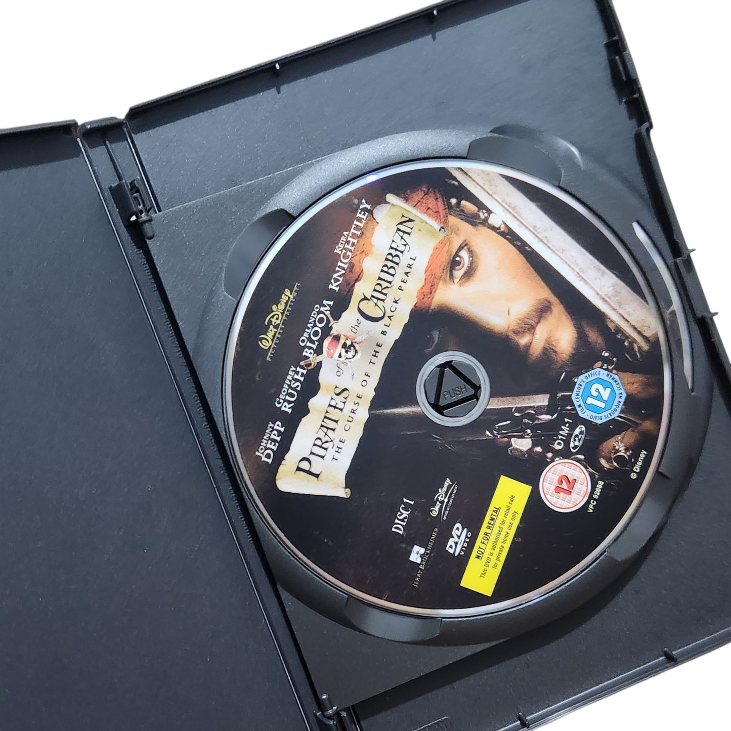 DVD | Pirates of the Caribbean: The Curse of the Black Pearl | שודדי הקאריביים: קללת הפנינה השחורה | מהדורת אספנים 2 דיסקים