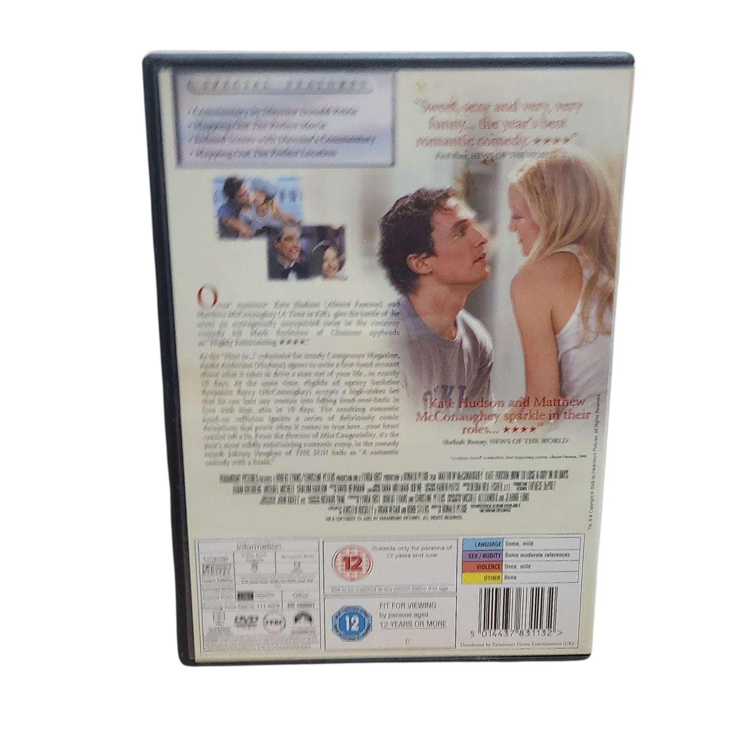 DVD | How to Lose a Guy in 10 Days | איך לאבד גבר ב־10 ימים