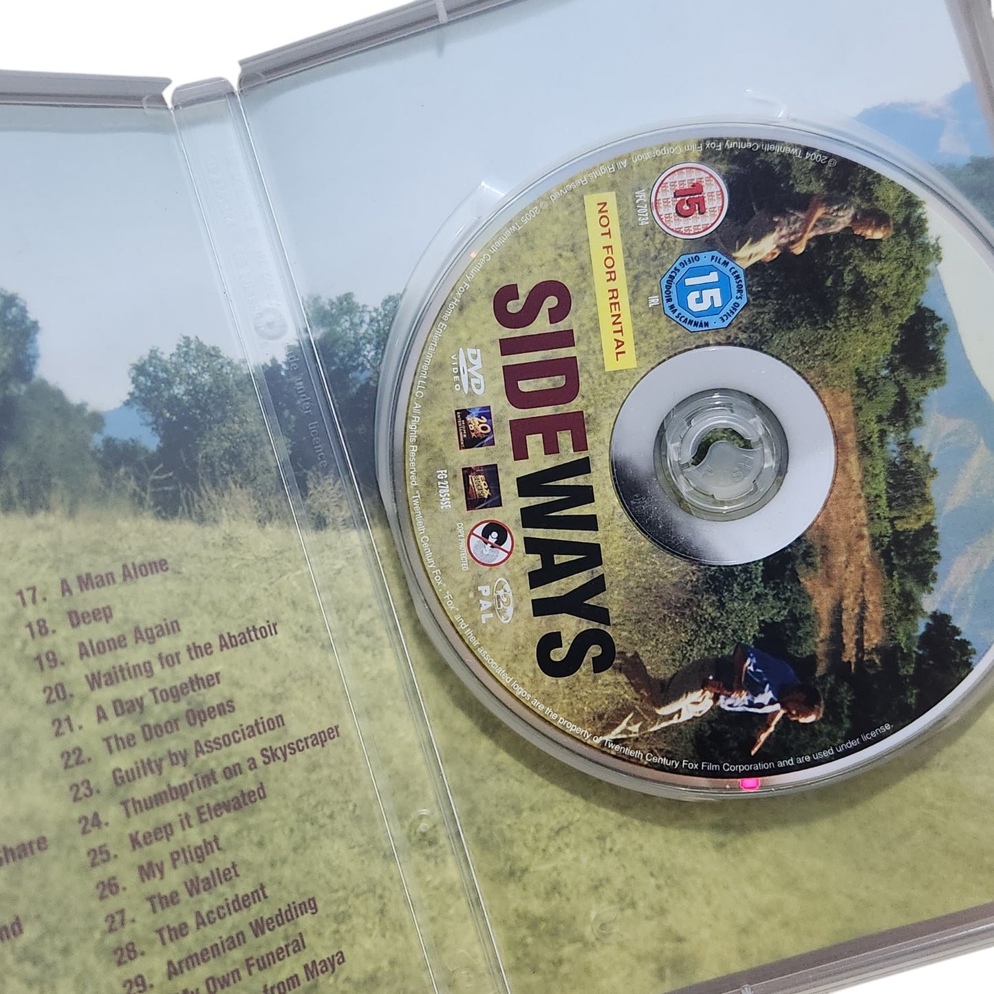 DVD | Sideways | דרכים צדדיות
