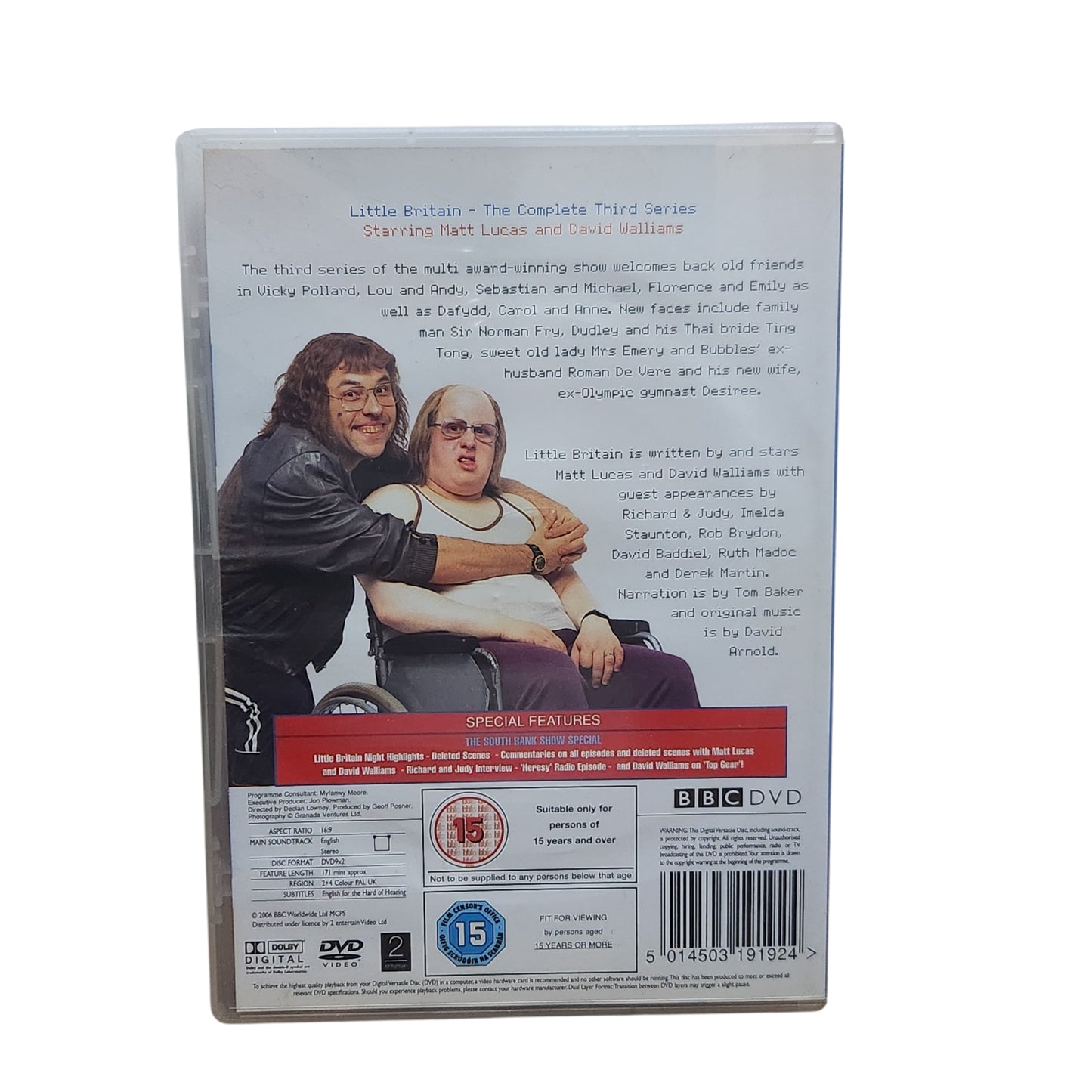 DVD | Little Britain - The Complete Third Series | העונה השלישית המלאה | מארז 2 דיסקים