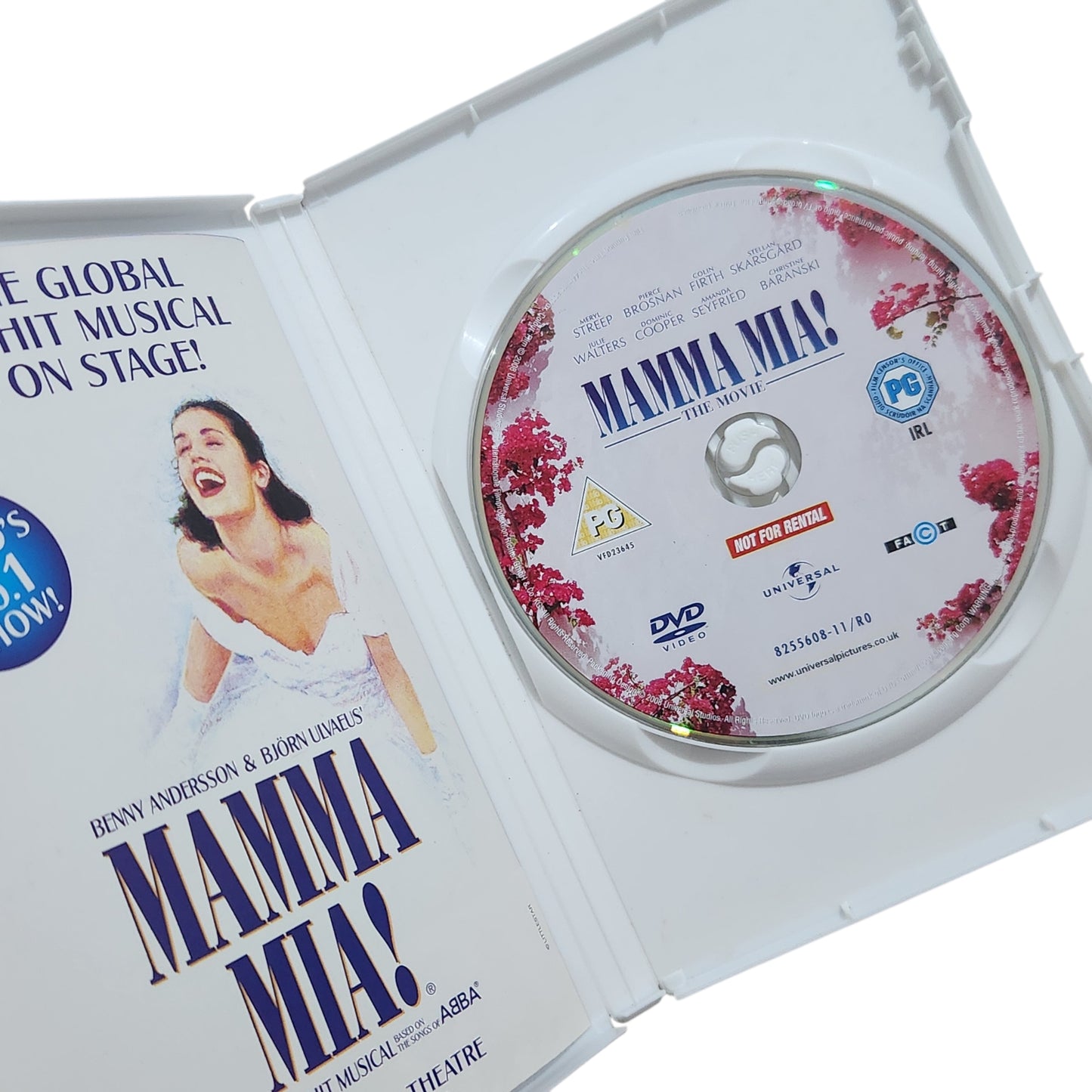 Mamma Mia! | DVD מקורי – הסרט המוזיקלי המבוסס על שירי ABBA