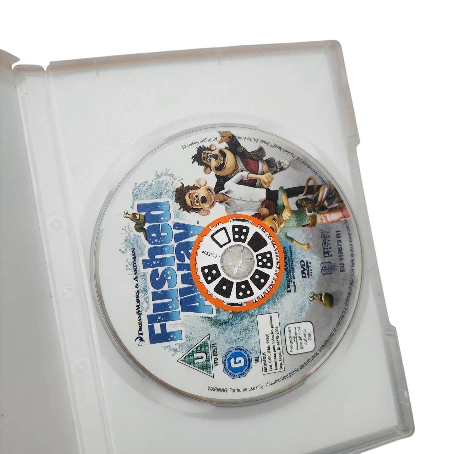 חיים בזרם (Flushed Away) | DVD מקורי בעברית