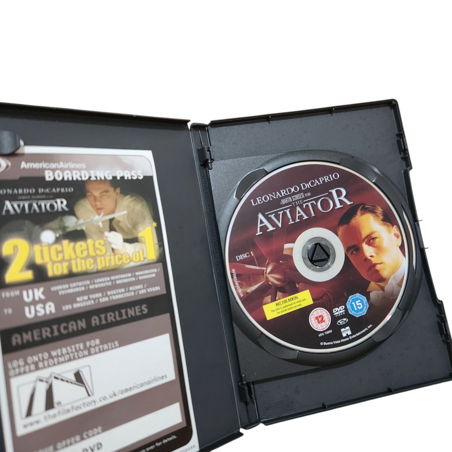 The Aviator (הטייס) | DVD מקורי