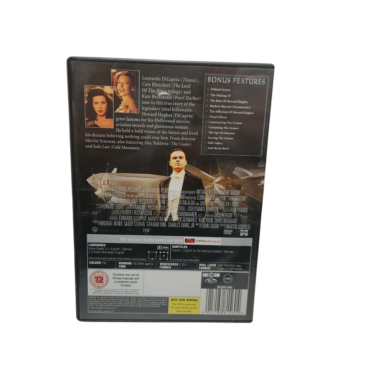 The Aviator (הטייס) | DVD מקורי
