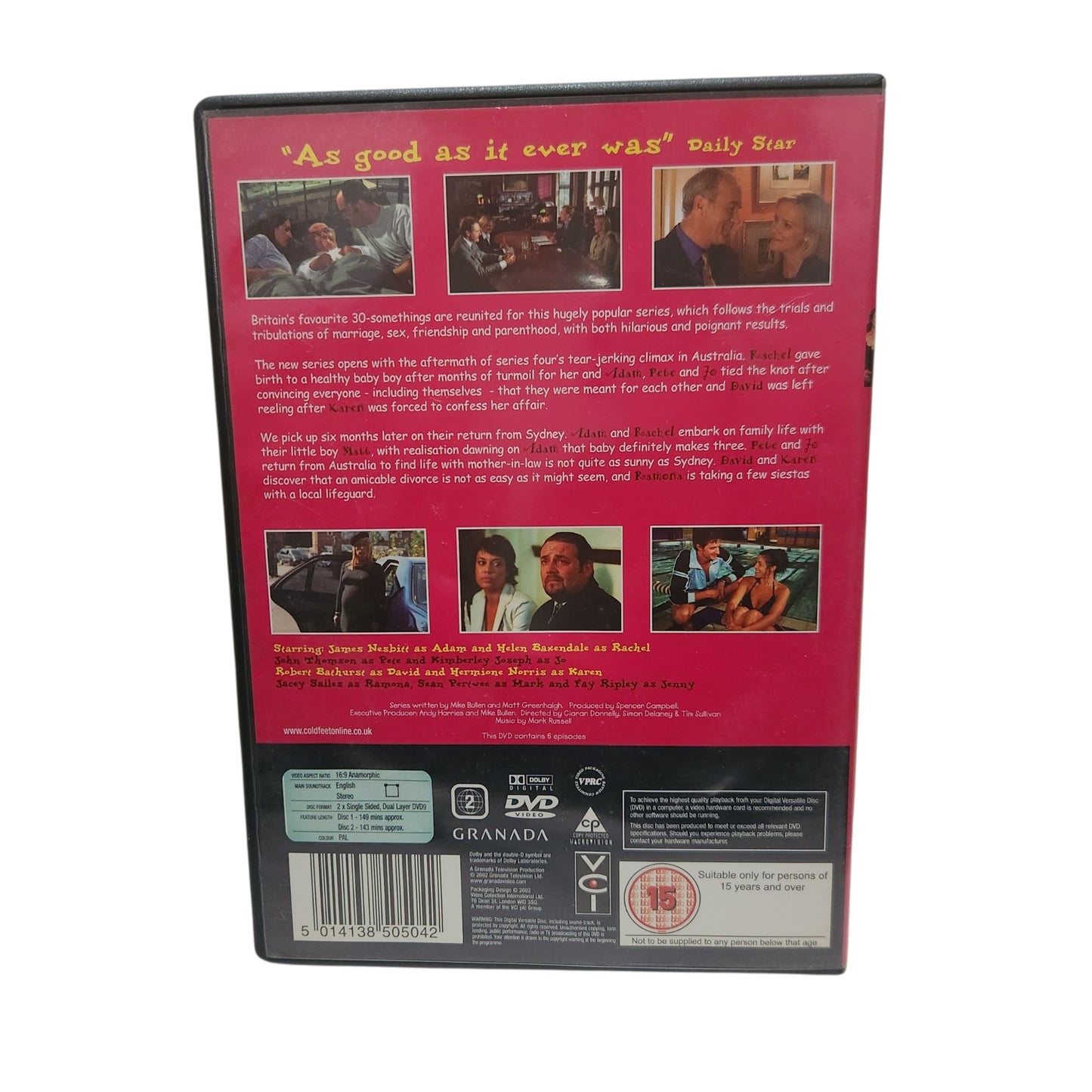 Cold Feet – The Complete Fifth Series | מארז DVD מקורי 2 דיסקים