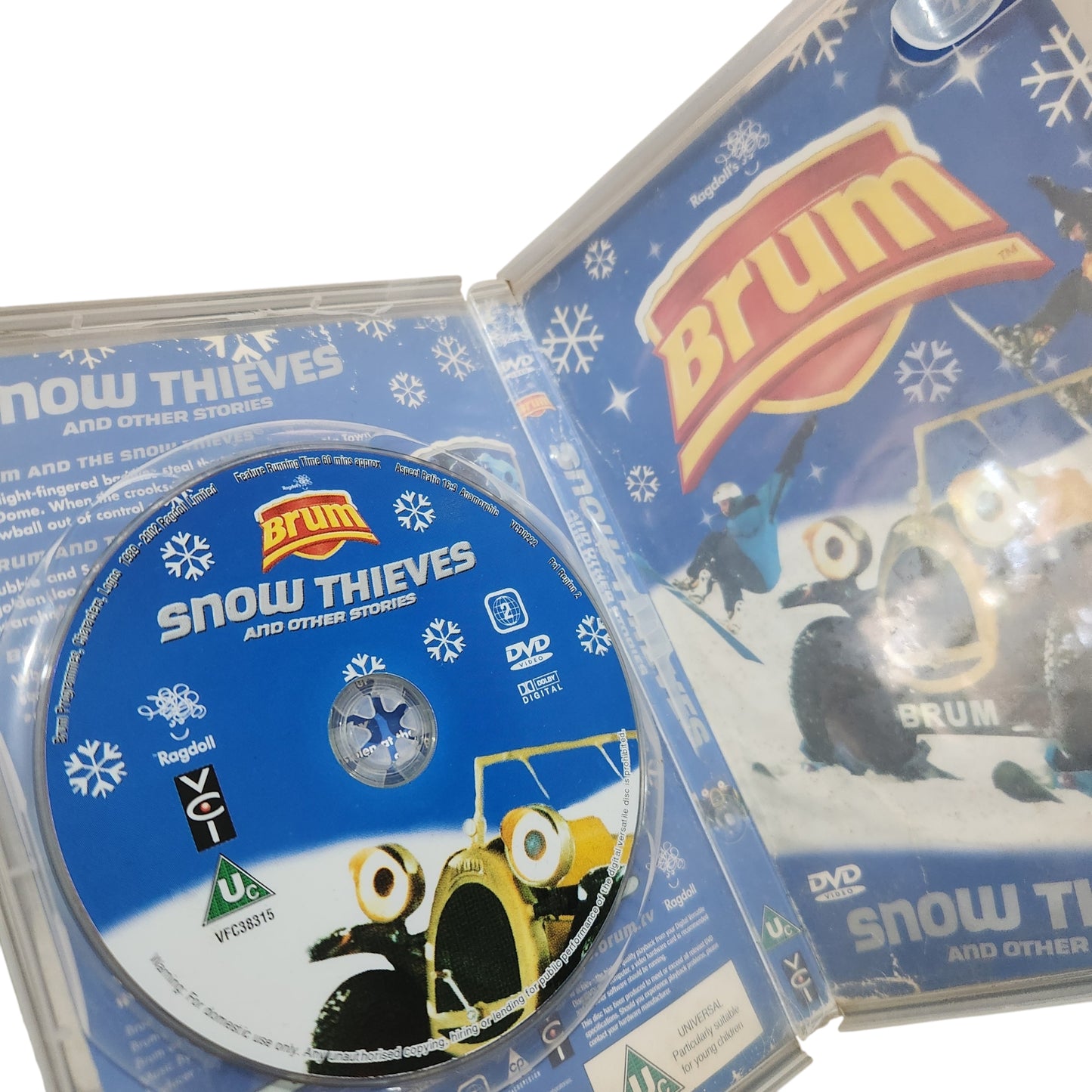 Brum | DVD מקורי לילדים | סדרת הרפתקאות באנגלית