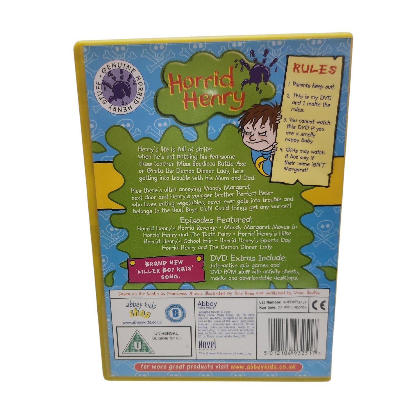 Horrid Henry's Horrid Revenge and Other Adventures | DVD מקורי