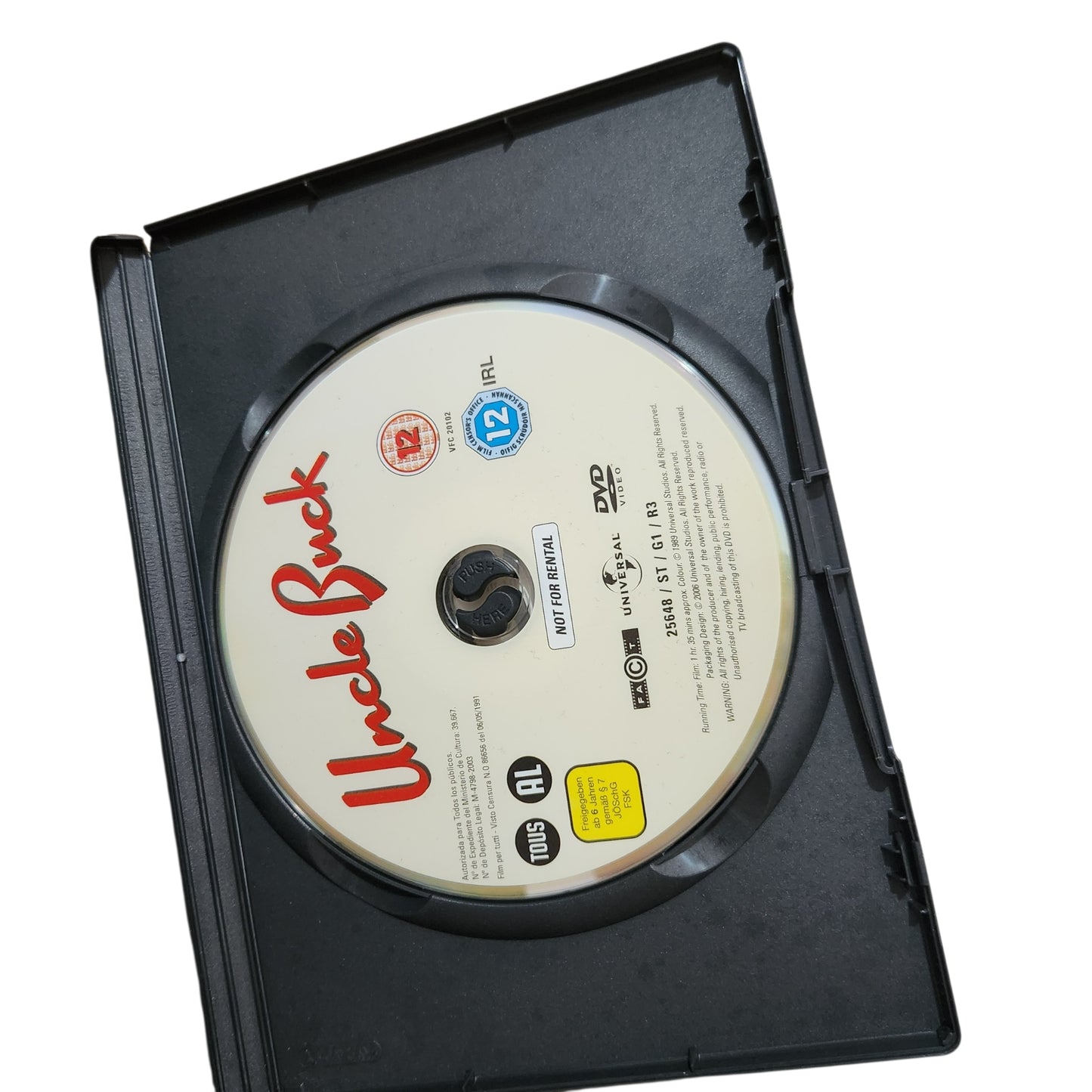 Uncle Buck (1989) | DVD מקורי