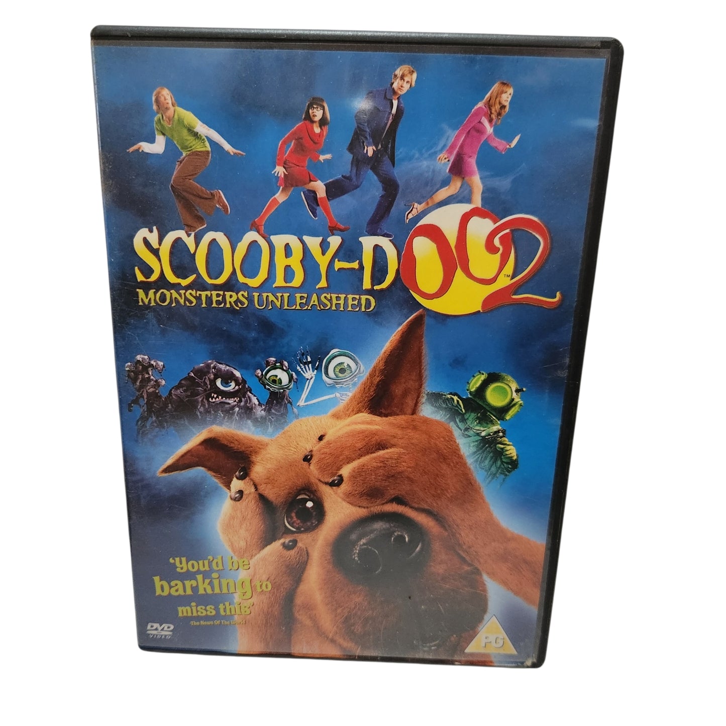 SCOOBY-DOO 2: MONSTERS UNLEASHED (2004) | DVD מקורי - קומדיית הרפתקאות לכל המשפחה