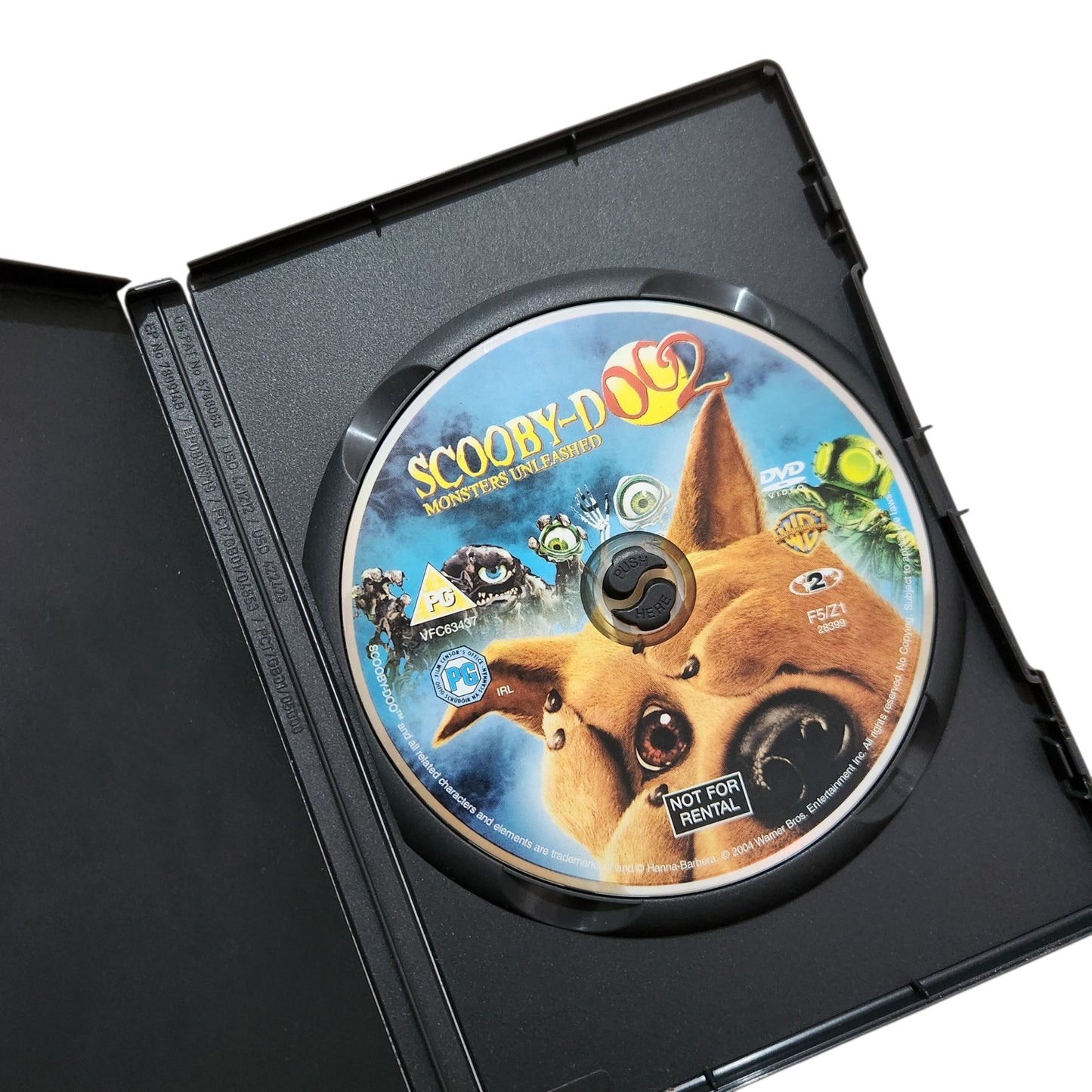 SCOOBY-DOO 2: MONSTERS UNLEASHED (2004) | DVD מקורי - קומדיית הרפתקאות לכל המשפחה