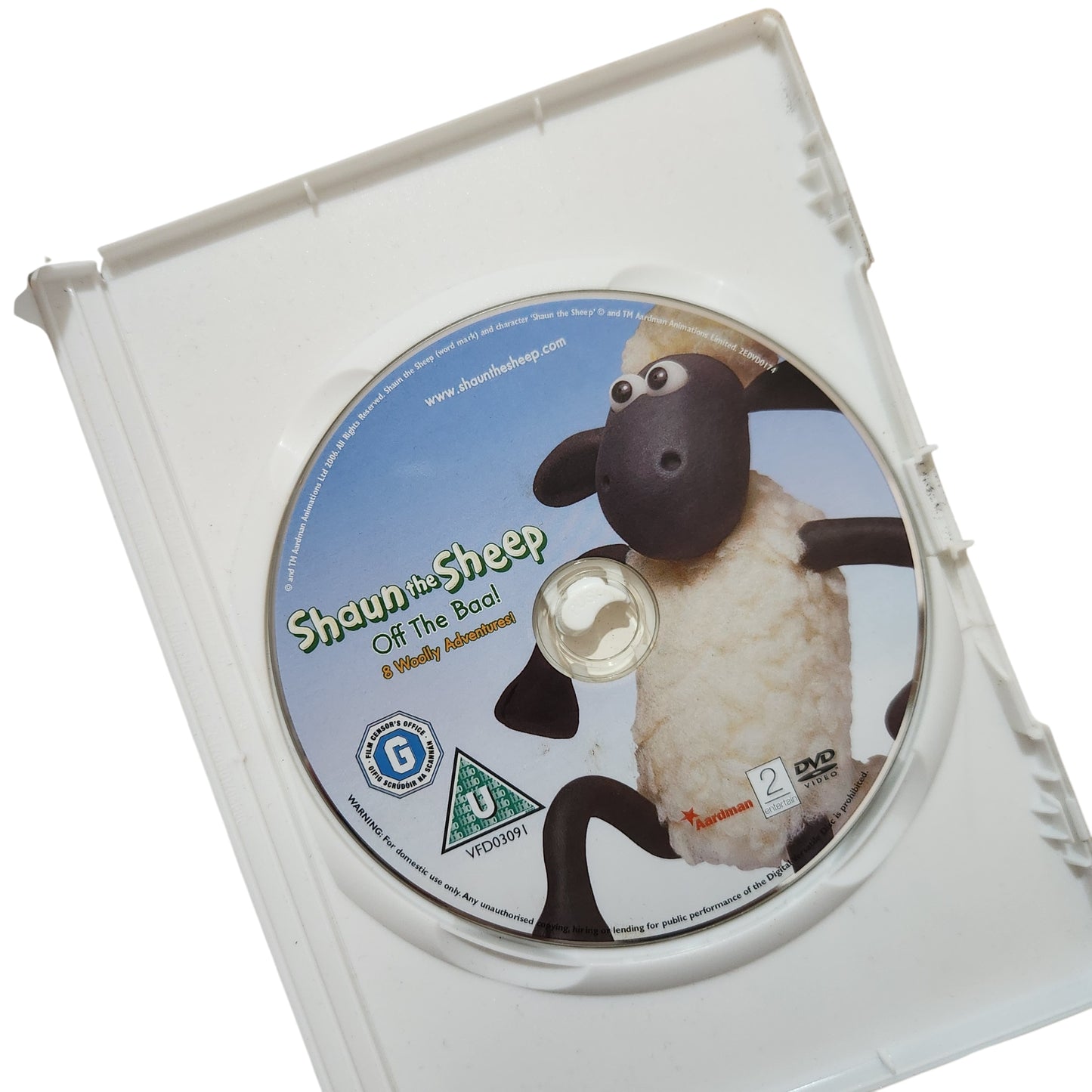 SHAUN THE SHEEP: OFF THE BAA! | DVD מקורי - הרפתקאות לילדים
