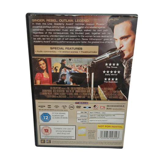 WALK THE LINE (2005) | DVD מקורי - דרמה ביוגרפית מוזיקלית