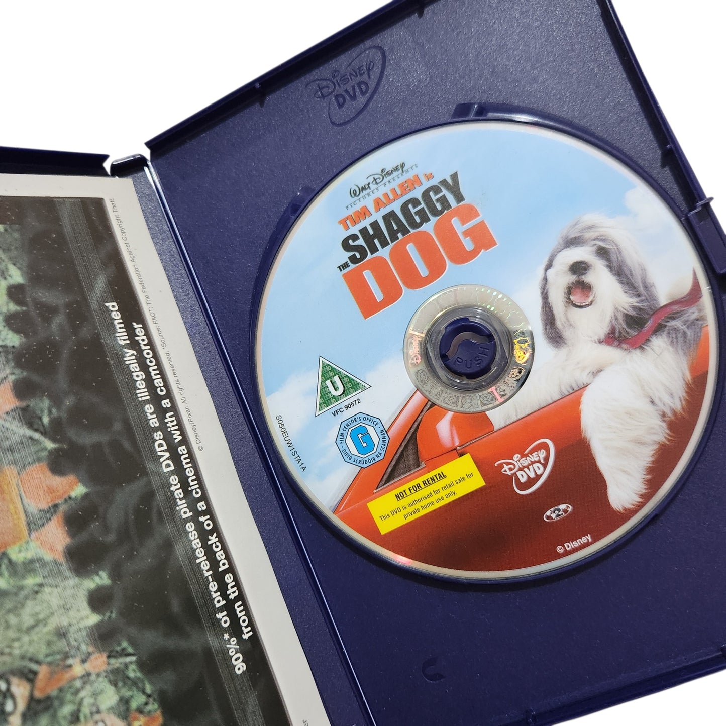 THE SHAGGY DOG (2006) | DVD מקורי של Disney - קומדיה משפחתית