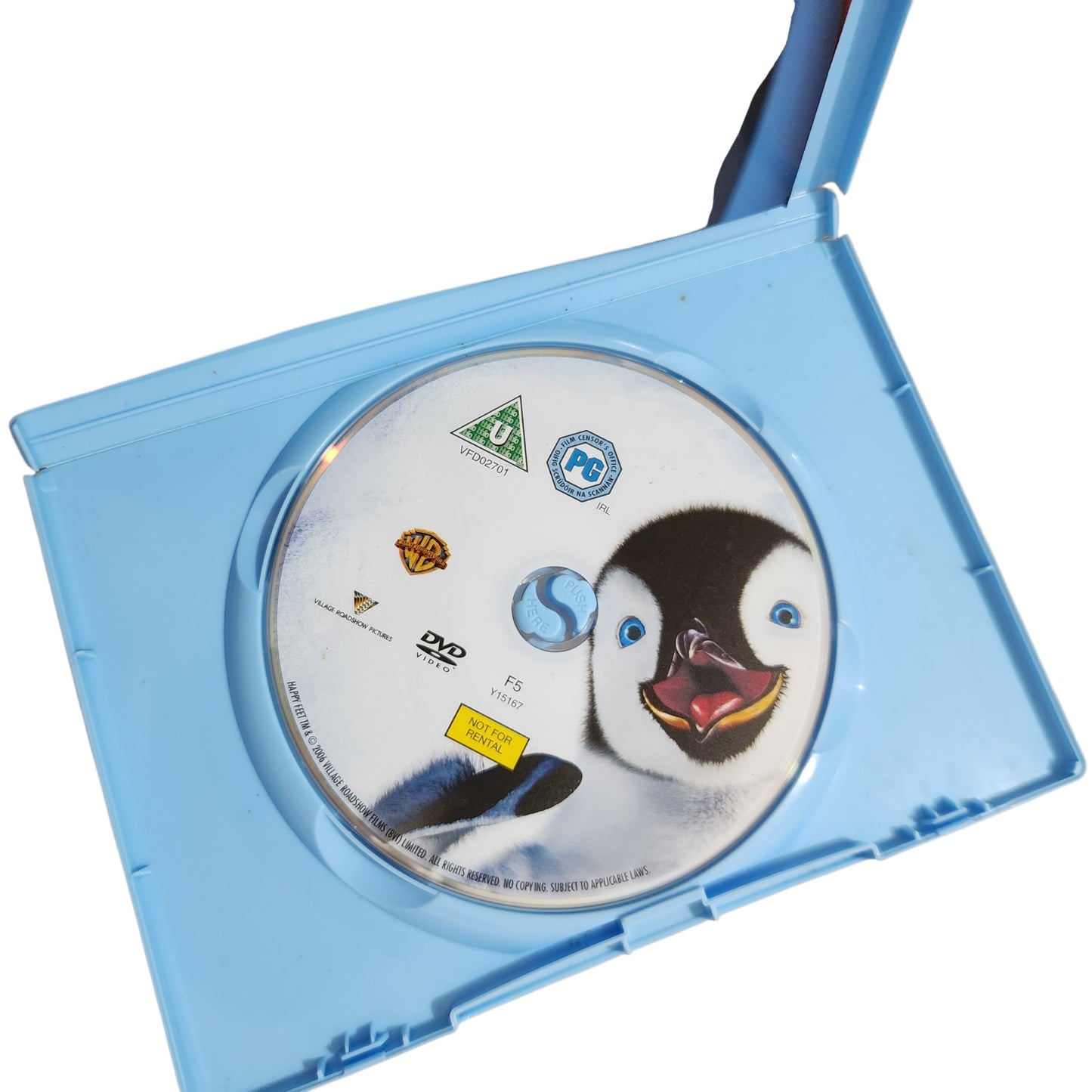 HAPPY FEET (2006) | DVD מקורי - סרט אנימציה מוזיקלי לכל המשפחה