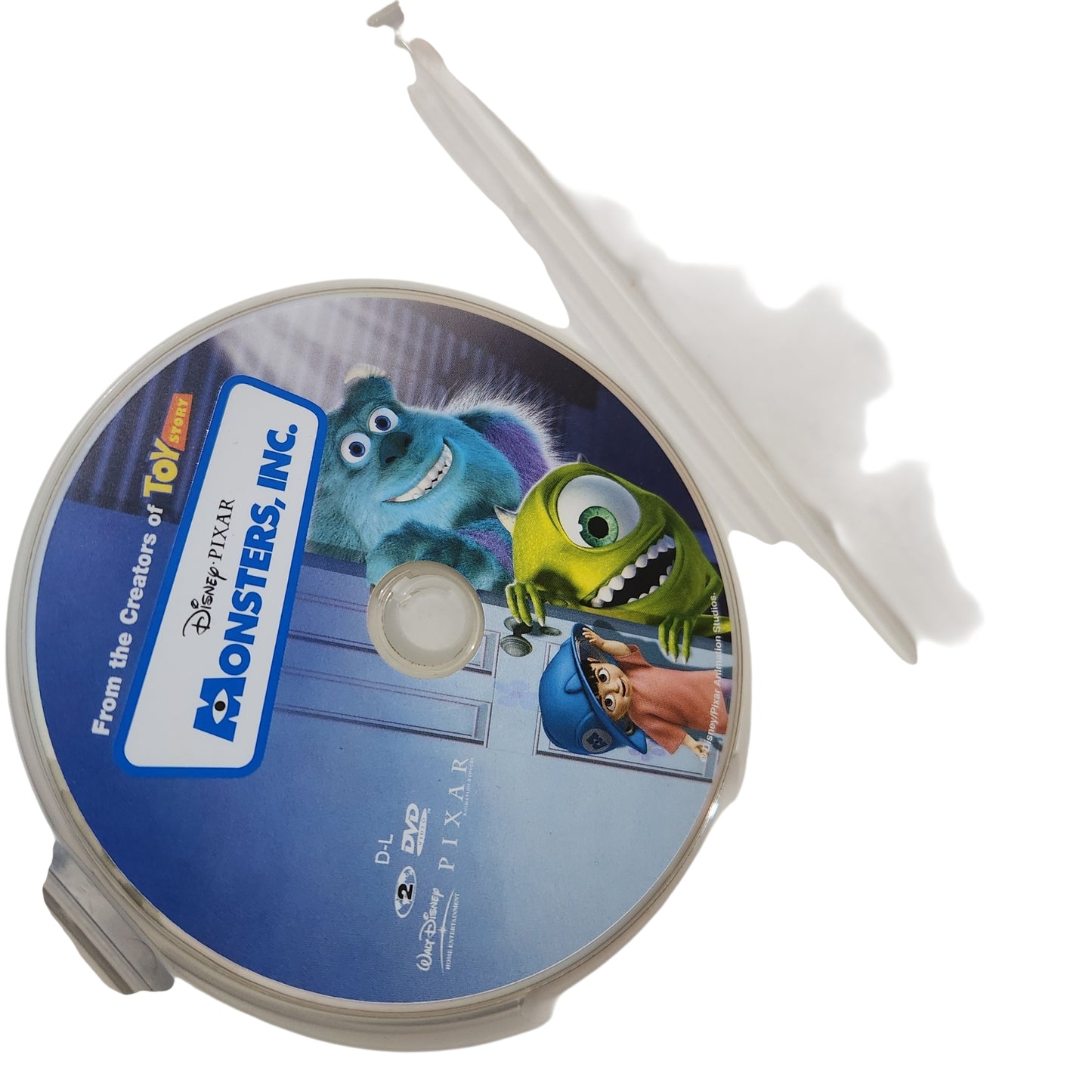 MONSTERS, INC. (2001) | DVD מקורי - סרט אנימציה מבית Disney Pixar