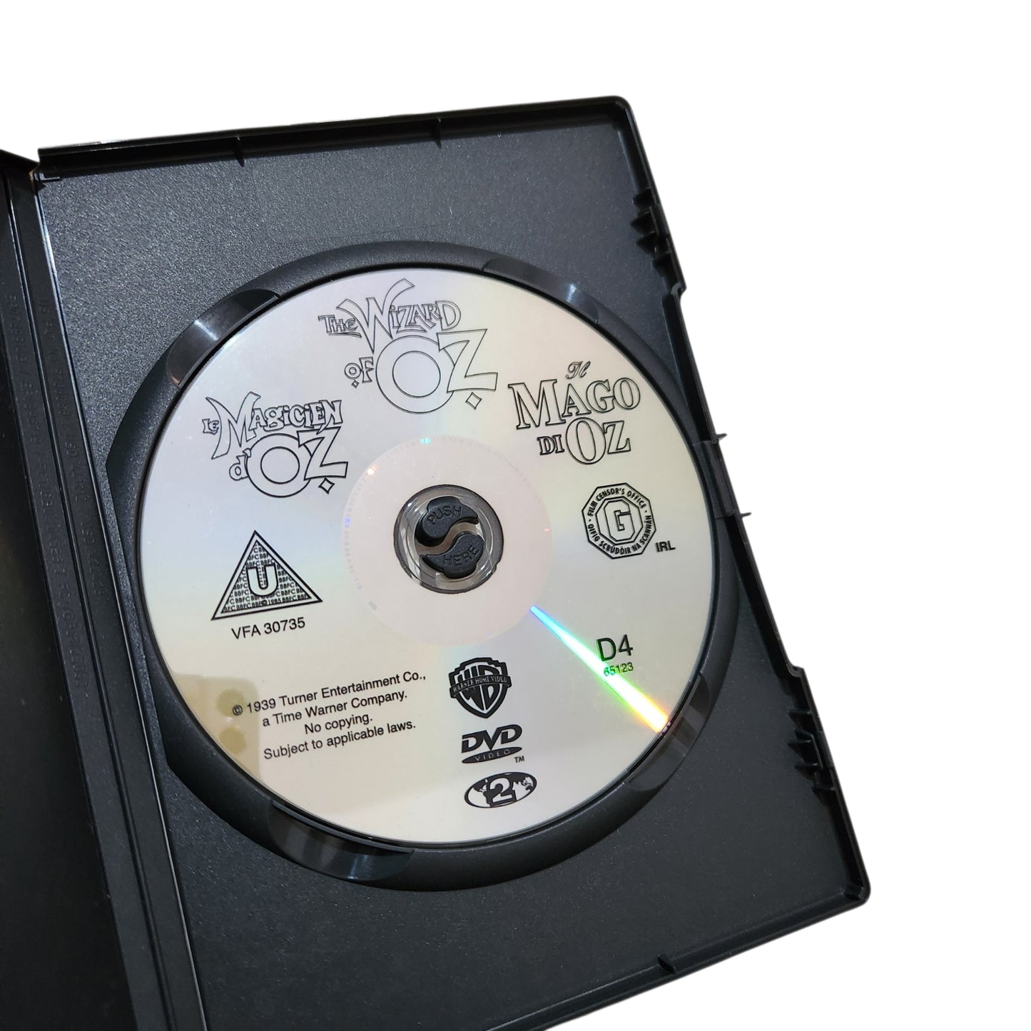 THE WIZARD OF OZ | DVD מקורי - סרט פנטזיה קלאסי לכל המשפחה