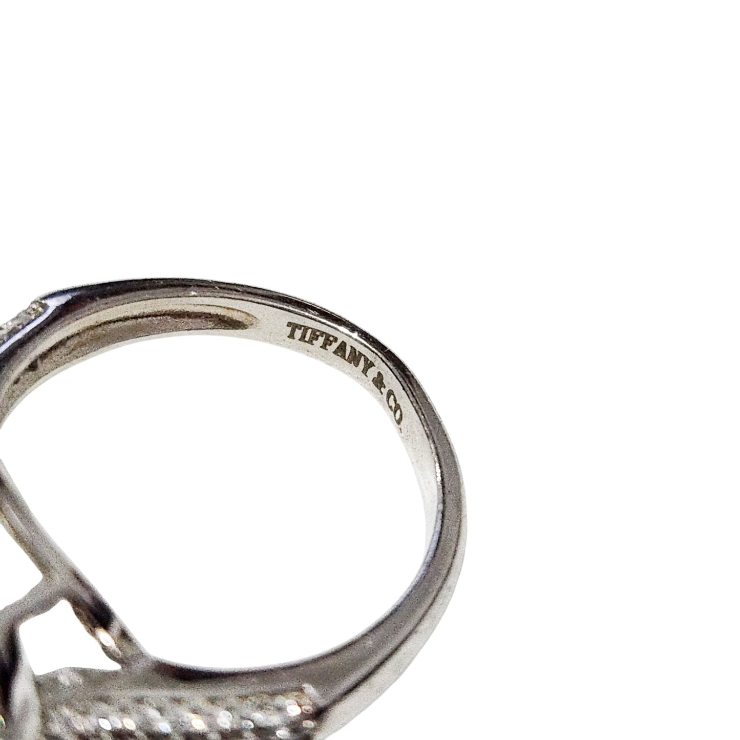 טבעת כסף בגוון כסוף עם חריטת Tiffany & Co | מגיעה עם שקית Tiffany