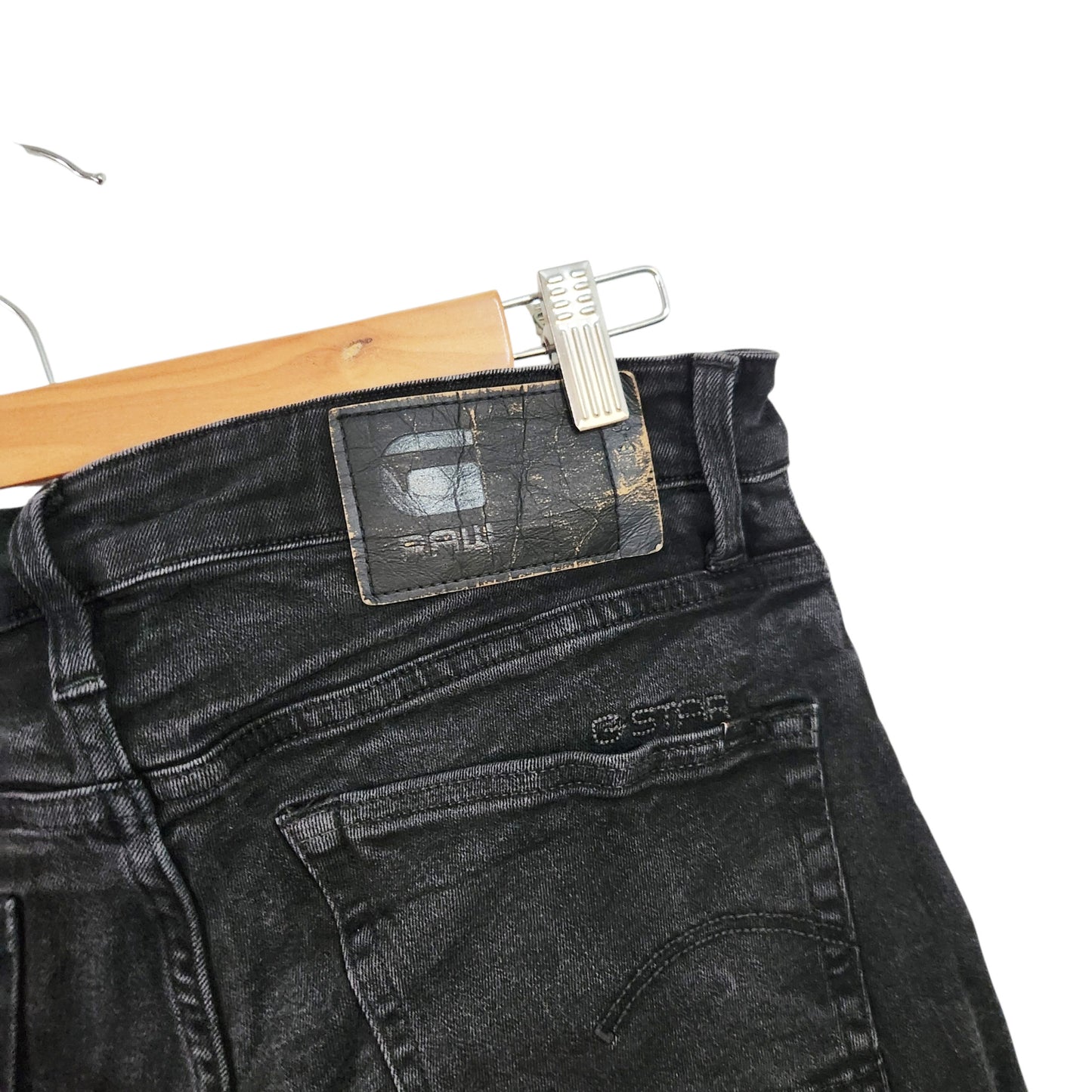 G-STAR RAW 3301 SKINNY | ג'ינס סקיני שחור לגבר מידה 33